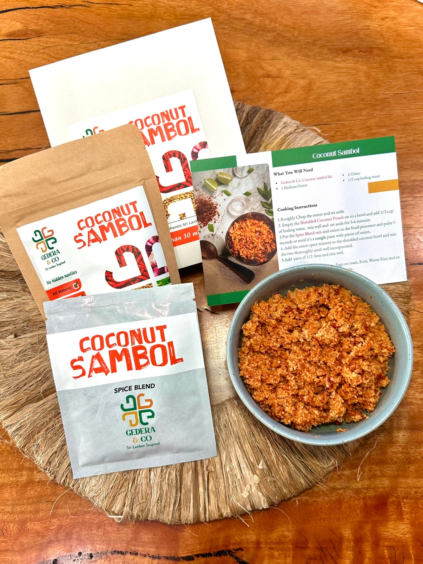 Coconut Sambol